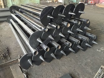 Металлические сваи фото 1