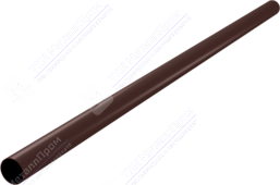 Труба водосточная Аквасистем 90 3м RAL8017 шоколад