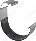 Соединитель желоба Аквасистем 150 RR21 светло-серый