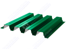 Профнастил полимер Н75 0,7 750/800 ПЭ RAL6029 зеленая мята