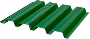 Профнастил полимер Н60 0,5 845/902 ПЭ RAL6029 зеленая мята