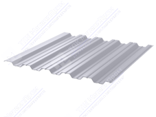 Профнастил полимер НС35 0,45 ТУ 1000/1060 ПЭ RAL7004 сигнально-серый