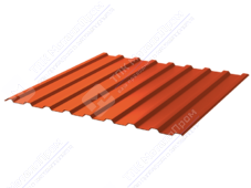 Профнастил полимер СП20 0,7 1100/1150 ПЭ RAL2004 оранжевый