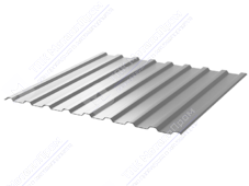 Профнастил полимер СП20 0,7 1100/1150 ПЭ RAL7004 сигнально-серый