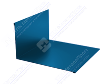 Планка примыкания нижняя 122 250 0,45 3м стандарт ПЭ RAL5005 сигнально-синий К-502