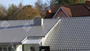 Металлочерепица Монтеррей п/э RAL 7004 (сигн-серый) 0,4 мм