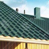 Металлочерепица Андалузия п/э зелёный мох 0,45 мм