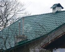 Металлочерепица Андалузия п/э зеленый мох 0,5 модульная