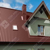 Профнастил МП-20 п/э RAL 8017 (шоколад) 0,4 мм