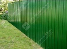 Профнастил С-8 п/э RAL 6002 (зелёная листва) 0,45 мм