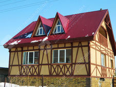 Профнастил С-21 п/э RAL 3005 (красное вино) 0,45 мм