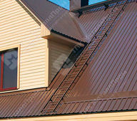 Профнастил МП-20 п/э RAL 8017 (шоколад) 0,7 мм