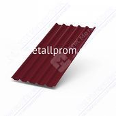 Профнастил вишневый С-44x1000 0,8 мм