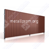 Забор из профнастила С8