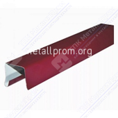 П-образная планка на забор декоративная