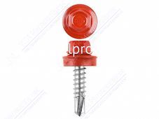 Саморез кровельный ярко-красный RAL 3003 4,8x29 (упаковка) 250 шт