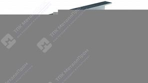 Швеллер гнутый 250x125x6 мм ГОСТ 8278-83