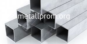 Труба нержавеющая электросварная профильная AISI 304 08Х18Н10 100x100x5x6000 мм