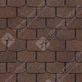 Гибкая черепица Docke Pie Europa Сланец (Коричневый)