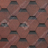 Гибкая черепица Docke Pie Premium Шеффилд (Клубника)