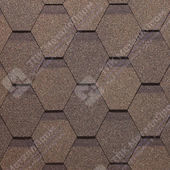 Гибкая черепица Docke Pie Premium Шеффилд (Миндаль)