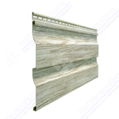 Сайдинг виниловый Docke Lux D4 5D (Корабельный брус, орех)