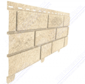 Сайдинг виниловый Ю-Пласт Стоун-хаус (Кирпич песочный)