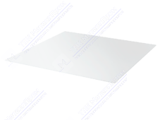 Лист с полимерным покрытием 0,45 мм ТУ ПЭ в пленке RAL9003 сигнально-белый