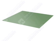 Лист с полимерным покрытием 0,4 мм ПЭ RAL6021 бледно-зеленый
