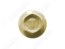 Саморез 4,8 29 KPcZP с прокладкой RAL1014 слоновая кость