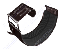 Соединитель желоба GrandLine 150 металл RAL8017 шоколад