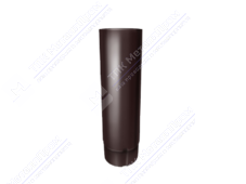 Труба водосточная GrandLine 90 1м металл RAL8017 шоколад