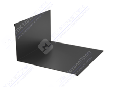 Планка примыкания верхняя 145 250 0,45 2м стандарт ПЭ RAL7004 сигнально-серый К-501